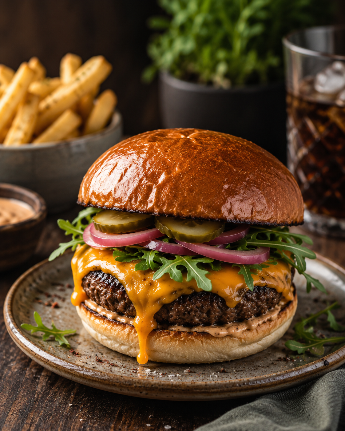 Har du lyst til en saftig burger?